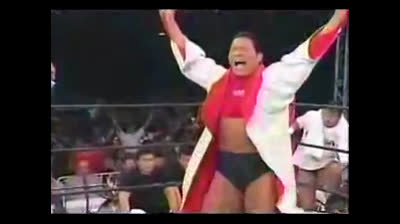 Antonio Inoki - Retirement moment (04/04/1998)