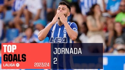 Los mejores goles de la jornada 2 en La Liga EA Sports 2023-2024 | TOP 5